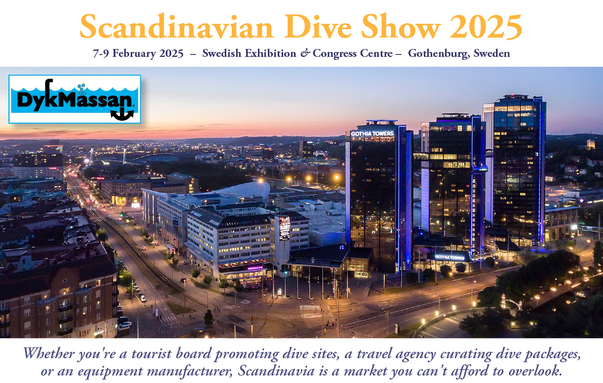 Scandinavian Dive Show rate card 2025