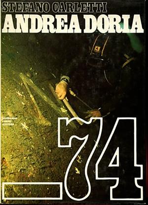 Andrea Doria -74, by Stefano Carletti, book cover.