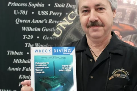 Joe Porter, Wreck Diving Magazine, Heidi Porter, Rosemary E Lunn, Roz Lunn, EUROTEK Award Winner, scuba diving news, XRay Mag, X-Ray Magazine, scuba diving death