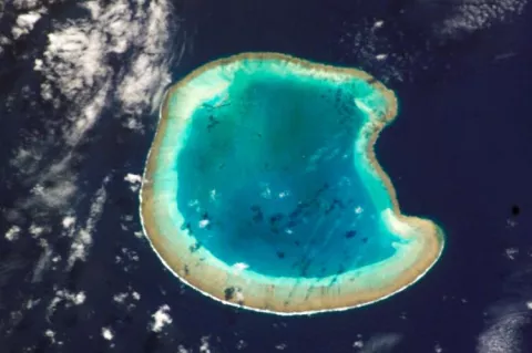 Bassas da India Atoll in the Indian Ocean