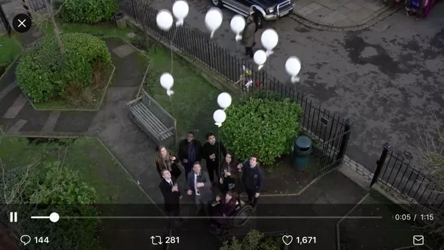 Eastenders, mass balloon release, Tony Hall, BBC Director General, environmental littering, Rosemary E Lunn, Roz Lunn, XRay Mag, X-Ray Magazine, scuba diving mag