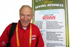 Dr. Richard Vann gave a number of safety and physiology talks at the 2013 DEMA Show in Orlando