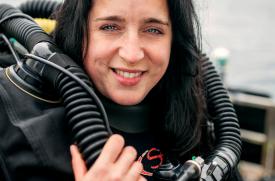 Emily Turton, Scapa Flow, dive boat skipper, rebreather diver, Rosemary E Lunn, Roz Lunn, Explorers Club Fellow, scuba diving news, Marjo Tynkkynen, International Womens Day